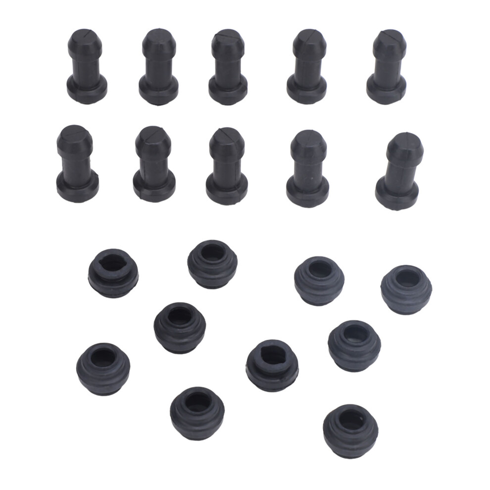 Motorcycle Disc Brake Dust Cap 10 Pack Rubber Shock Absorber Cover For Scooter 4961385792286