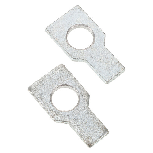 8Pcs Car Wheel Alignment Clamp Spacers Silver Aluminum Steering Pads 2
