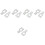 10Pcs Car Steering Wheel Alignment Clamp Pad Aluminum Silver Durable 5