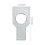 8Pcs Car Wheel Alignment Clamp Spacers Silver Aluminum Steering Pads 11