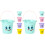 10Pcs Durable Plastic Beach Pails Sand Buckets Multi-Use Water Toys 4