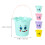 10Pcs Durable Plastic Beach Pails Sand Buckets Multi-Use Water Toys 10