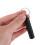 Black Metal Cigar Punch Tool Portable Durable Precision Cutter 4