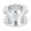 2Sets Steering Wheel Hub Adapter Silver Aluminum Lightweight Practical 2