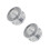 2Sets Steering Wheel Hub Adapter Silver Aluminum Lightweight Practical 8