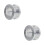 2Sets Steering Wheel Hub Adapter Silver Aluminum Lightweight Practical 9