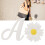 2 pezzi charm in silicone con lettera A - crisantemo bianco 14
