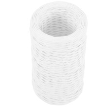 1 Pièce Corde DIY Tissée Fil Métallique Blanc Multi-Usages Déco