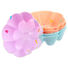 60Pièces Moules Silicone Antiadhésifs Pour Cupcakes Maison