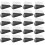 100Pcs Disposable 6 Inch Cake Slice Boxes - Secure Clamshell Design 1