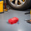Red Aluminum Automatic Vehicle Fire Extinguisher Compact Aerosol 6