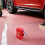 Red Aluminum Automatic Vehicle Fire Extinguisher Compact Aerosol 7