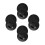 4Sets Black Iron Rubber Wheel Alignment Tool Base for Vehicle Steering 4