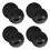 4Sets Black Iron Rubber Wheel Alignment Tool Base for Vehicle Steering 6