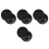 4Sets Black Iron Rubber Wheel Alignment Tool Base for Vehicle Steering 8