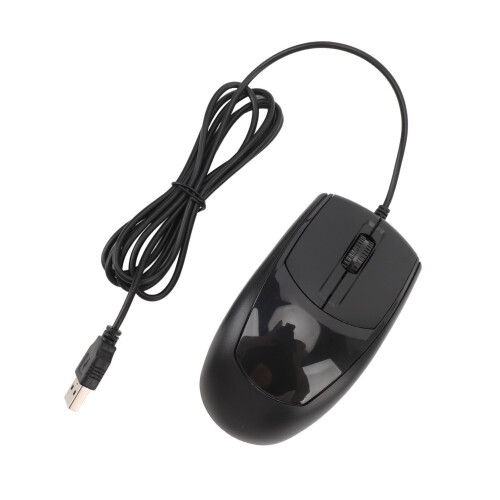 Mouse USB cablato 1200 DPI Ergonomico Clic Silenzioso 1 m