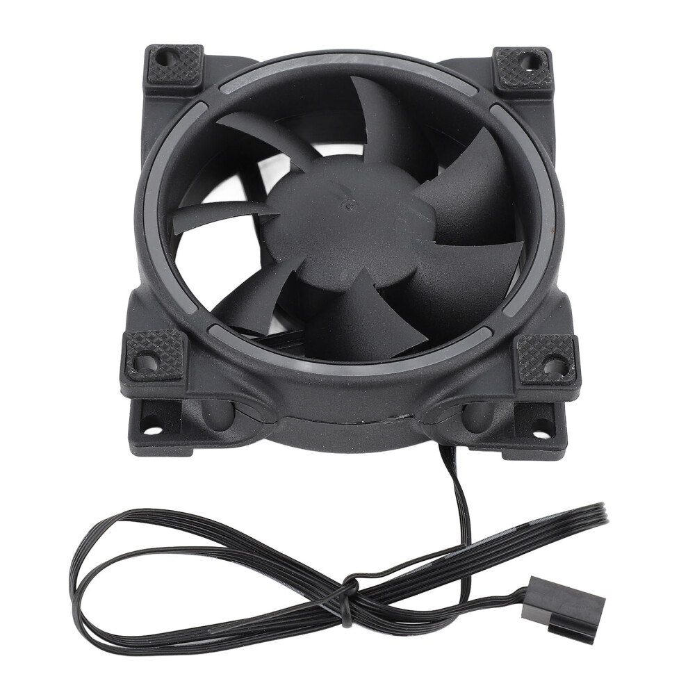 Silent 80Mm Pwm Case Fan, Dynamic Pressure Bearing, 800-2500Rpm, Black 4661385794661