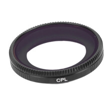 GO3S Polarizador circular de marco de aluminio de 58 mm