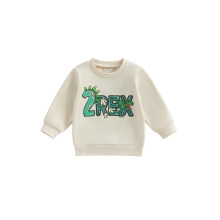 (2-3 Years, Beige) Γενέθλια φούτερ νήπιου μπλούζες φθινοπώρου