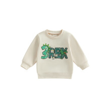 (3-4 Years, Beige) Γενέθλια φούτερ νήπιου μπλούζες φθινοπώρου
