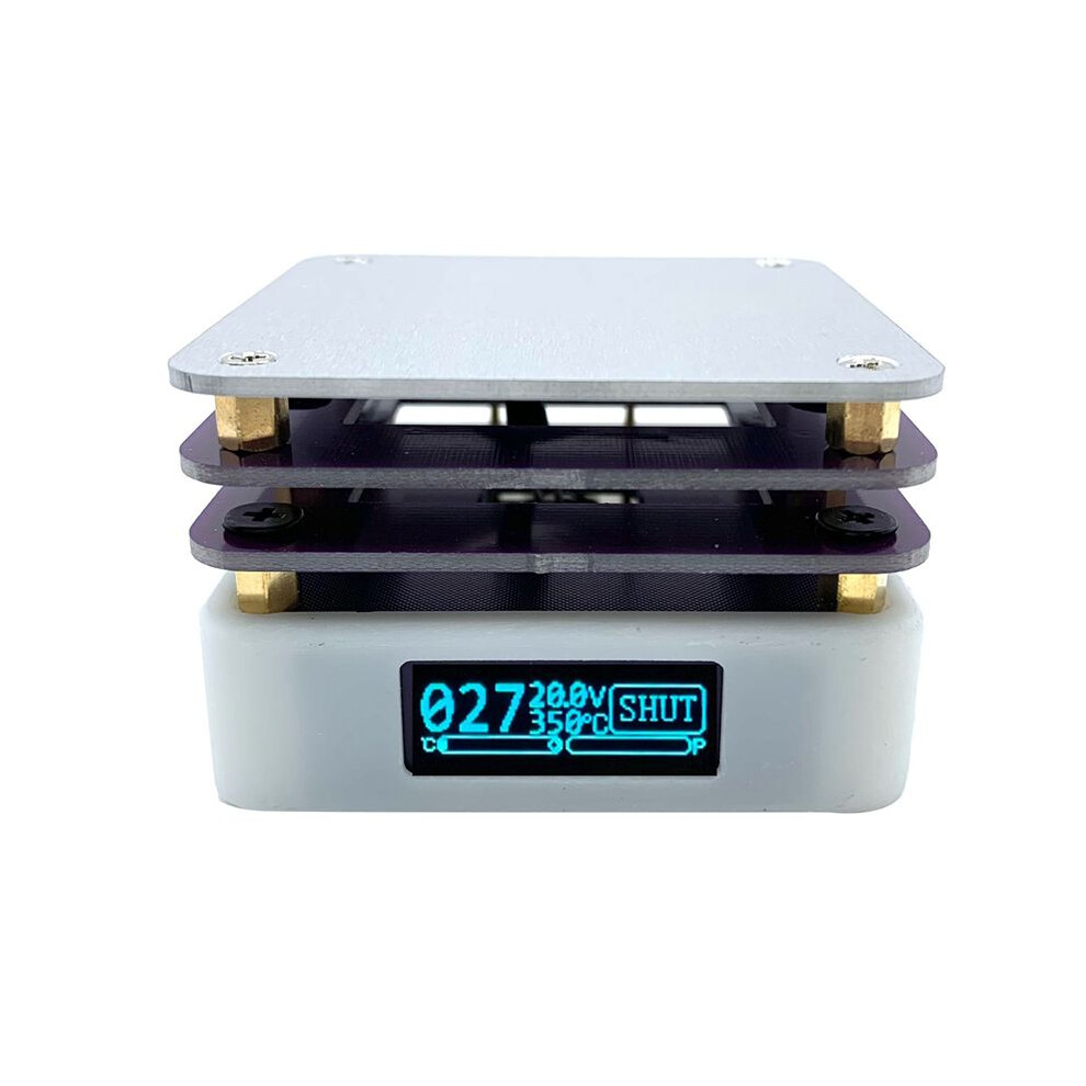 65W Hot Plate Digital Soldering Preheating Rework Station Pcb Smd Board Soldering Plate Heating Table 6132123162786