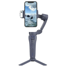 F12 Stabilisateur de Smartphone à Cardan 3 Axes Portatif pour TéLéPhone Portable, Bâton de Selfie pour TéLéPhone Vlog, Enregistrement VidéO