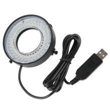 Mikroskopowa Lampa PierśCieniowa LED Lampa OśWietlająCa do Mikroskopu OkrąGłA Lampa z Mikroskopem PrzemysłOwym