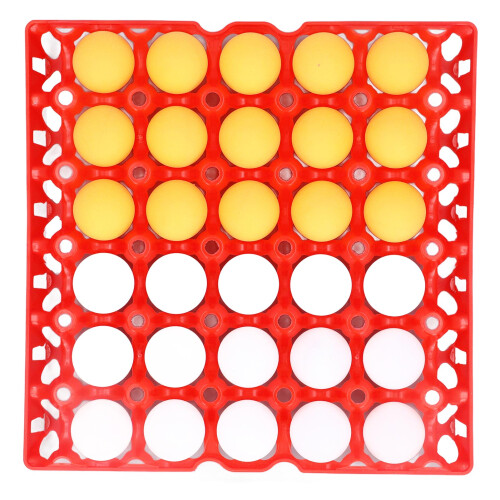 Jumping Ball Table Game - Interactive Plastic Bouncing Toy, 29.2cm Red Board 2