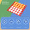 Jumping Ball Table Game - Interactive Plastic Bouncing Toy, 29.2cm Red Board 4