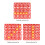 Jumping Ball Table Game - Interactive Plastic Bouncing Toy, 29.2cm Red Board 5