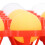 Jumping Ball Table Game - Interactive Plastic Bouncing Toy, 29.2cm Red Board 7