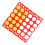 Jumping Ball Table Game - Interactive Plastic Bouncing Toy, 29.2cm Red Board 10