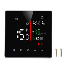 Wekelijks programmeerbare thermostaat met touchscreen LCD-display, wifi-functionaliteit, slimme app, afstandsbediening, energiebesparende