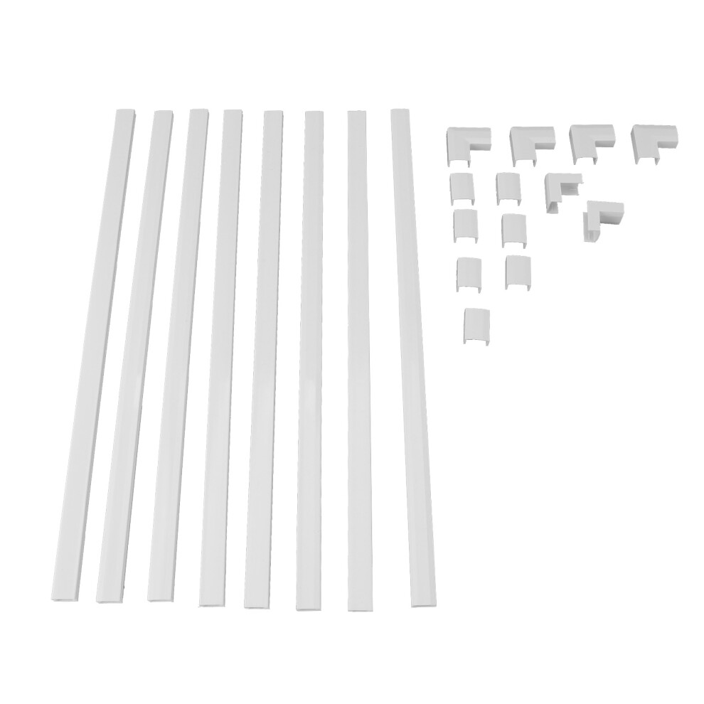 Cable Management Raceways For Tv & Office 15.75X0.59x0.35in Cable Hider Kit 4951391156868