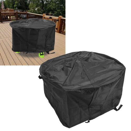 Silber 420D Sand Wassertischabdeckung 87x87x45 cm