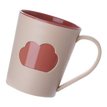 Light Pink Reusable Plastic Mouthwash Cup 301‑400ml for Bathroom