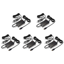 5X 100W 12V-24V Universele Autolader USB-C PD 5V 9V 12V 15V 3A 20V 5A voor Book Laptops Tablets Smartphones