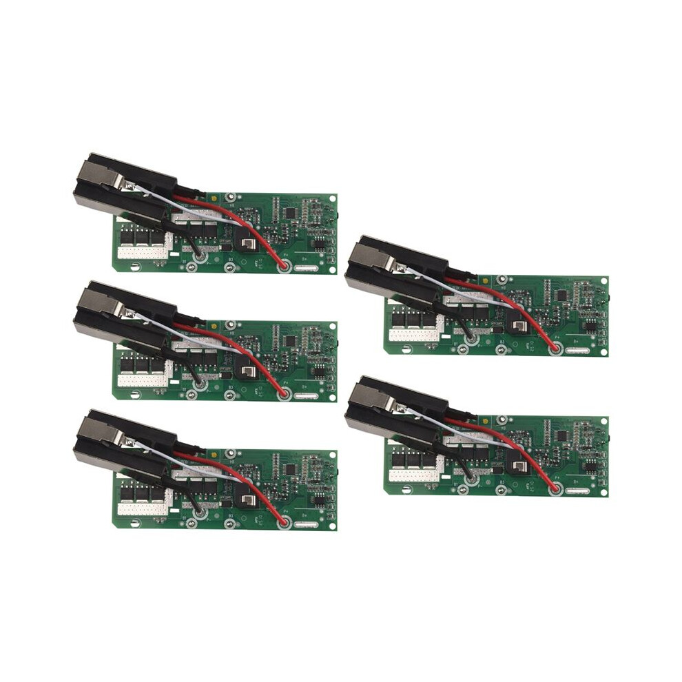 5X Li-Ion Battery Charging Protection Circuit Board Pcb Replacement For 18V P108 Rb18l40 Multimeter Multitool 4713250816883
