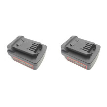 2X Adaptador de Batería para Conversión de Batería para de 18 V para Convertidor de Herramientas de Batería de Litio SKIL de 20 V Adaptador de