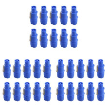 30Pcs 3 PIN Male Powercon Connector Signal Input Jack for Light Stage Light Power Input