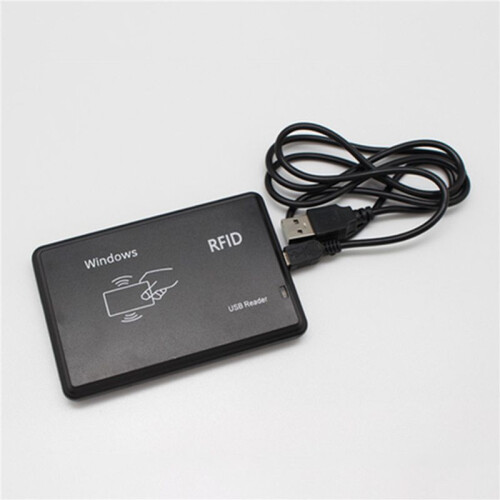 2X RFID  Card Reader with USB Port, 13.56MHz IC Card, Contactless Sensitivity, Support Window System Linux 2