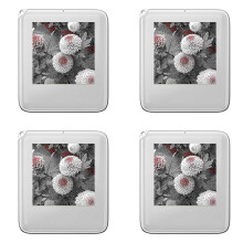 4X NFC-Functiesleutelhanger 1,54-Inch Driekleurenscherm Beeld Draadloze Transmissie Sleutelhanger Inktscherm