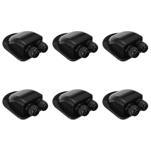 6X Dach Draht Eingang Verschraubung Box Solar Panel Kabel Wohnmobil Caravan Boat-B