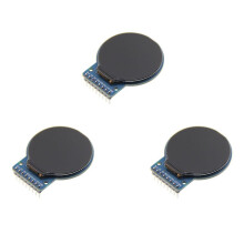 3pcs 1.28 Inch Ips Full View TFT Display LCD Screen SPI Serial Port Round Screen 240X240 Resolution Color Screen Module