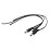 2.1x5.5mm Male Plug  Power Pigtail 3pcs for CCTV Security Camera 1