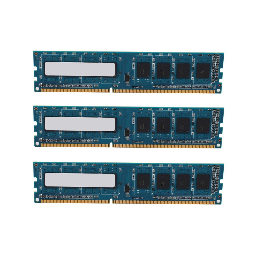 3X Ddr3 4Gb Desktop Memory 1Rx8 Pc3l-12800U 1600Mhz 240Pins 1.35V Cl11 Dimm Ram For Motherboard 6033301745176