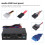 Multifuncion 5.25 Lector de tarjetas de salpicadero de multimedia USB 2.0 USB 3.0 20 pin- eSATA Panel frontal 3