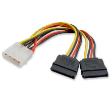 20Pcs Laptop Adapter 4Pin Ide A 2 Serial ATA Y Splitter Cavo di Alimentazione per Disco Rigido Cavo per Computer