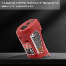 Portable USB Battery Charger and Power Source Fit for 48-59-1201 N12 USB Adapter-Red