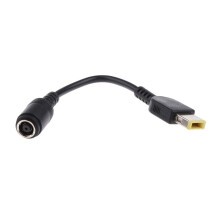 Stroomconversiekabel Ronde Poort Naar Vierkante Poort Laptop -Stroomverbindingskabel voor X240 X1 G405